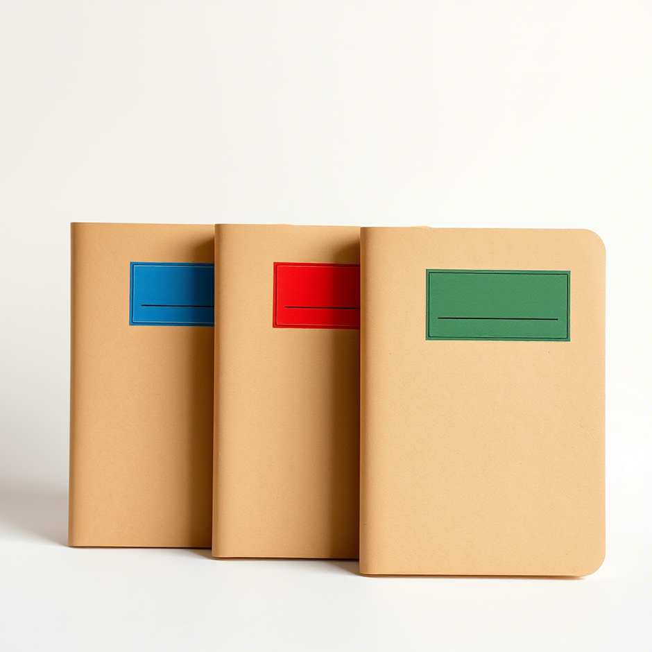 A stack of high-quality file boards with certification labels ensuring compliance with industry standards